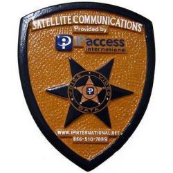 Satellite Communications Seal Plaque