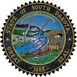South Dakota State Seal Plaque