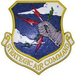 Strategic Air Command Shield Plaque SAC