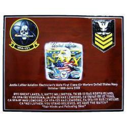 Strike Fighter Squadron One Five One Vigilantes Navy Deployment Plaque