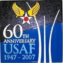 USAF 60th Anniversary Plaque