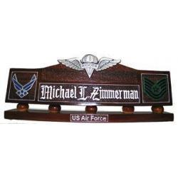 USAF Rigger Desk Nameplate 