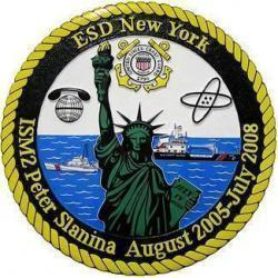 USCG ESD NY Seal Plaque 