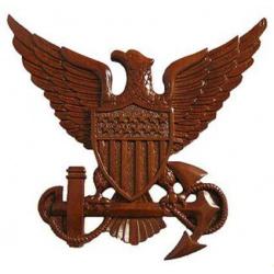 USCG Officer Insignia Plaque