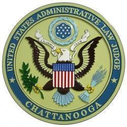 US Administrative Law Judge Chattanooga Seal Plaque 