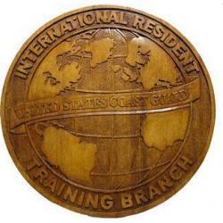 US Coast Guard International Resident Training Branch Plaque 