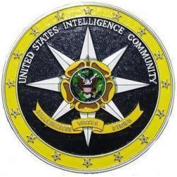 US Intelligence Community Seal Plaque 