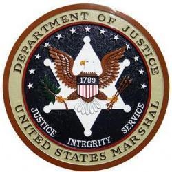 US Marshal Department of Justice Seal Plaque
