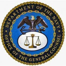 US Navy Office of the General Counsel Seal Plaque