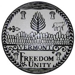 Vermont State Seal Plaque