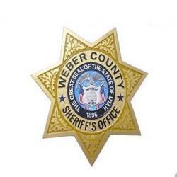 Weber County Sheriff Badge Plaque 