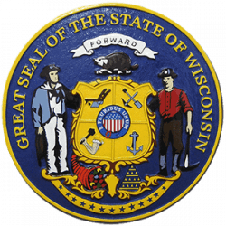 Wisconsin State Seal Plaque