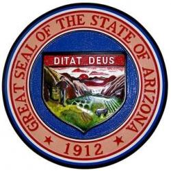 Arizona State Seal Plaque