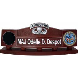 Military Airborne Desk Nameplate 