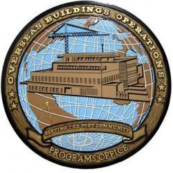 bureau of overseas buildings operations obo seal plaque