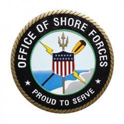 CG 741 Office of Shore Forces Seal Plaque