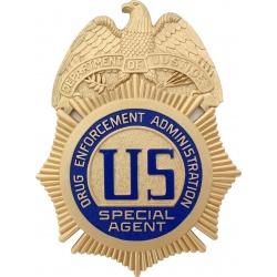 DEA Badge Plaque 