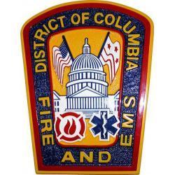 district of columbia fire and ems seal plaque