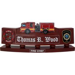 Fightfighter_fire_truck_desk_nameplate