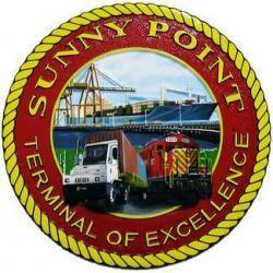 military ocean terminal sunny point plaque