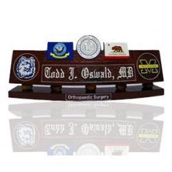 Military Desk Name Plates