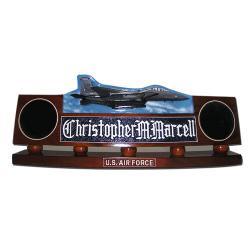 F 15 Plane Desk Nameplate 