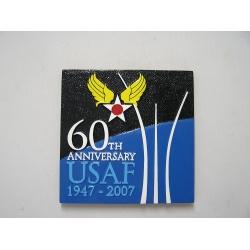 usaf 60th anniversary plaque circular