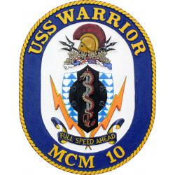 uss_warrior_mcm_10_ship_emblem_plaque