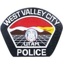 West Valley City Police Patch Plaque 