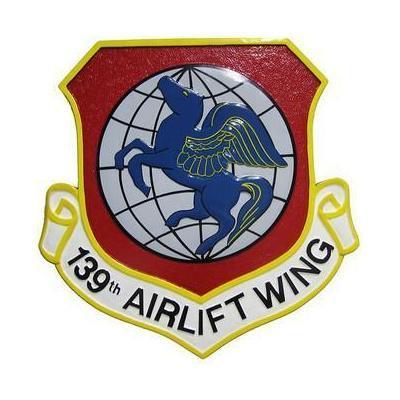 138th Airlift Wing Seal Plaque