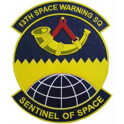 13th Space Warning Squadron Plaque