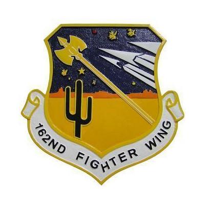 162nd Fighter WIng Seal Plaque