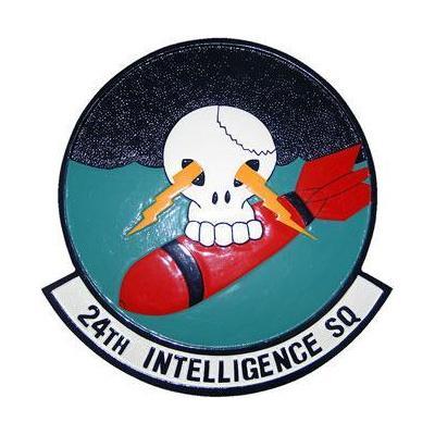 24th Intelligence Squadron Plaque ISS