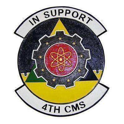 4th CMS Squadron Plaque