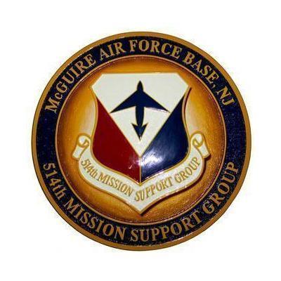514th MSG Squadron Plaque