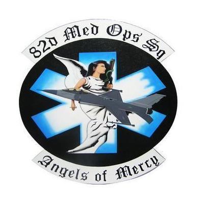 82D Medical Operations Squadron Seal Plaque