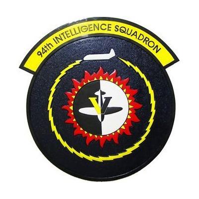 94th intelligence squadron seal plaque