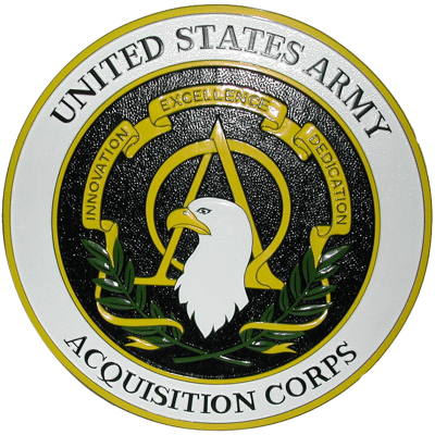 Army Acquisition Corps Seal Plaque