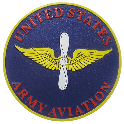 Army Aviation Seal Plaque