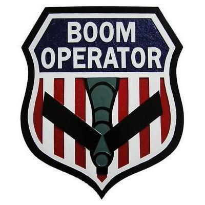 Boom Operator Seal Plaque