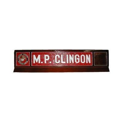 Classic Design 3 Military Desk Name Plate