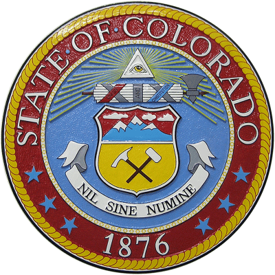 Colorado State Seal Plaque