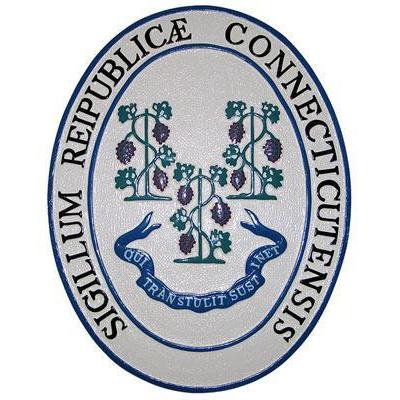 Connecticut State Seal Plaque