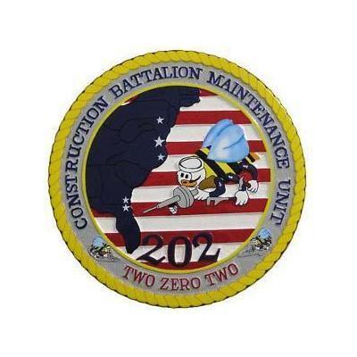 Construction Battalion Maintenance Unit 202 Plaque