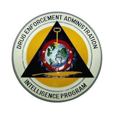 DEA Intelligence Program Seal Plaque