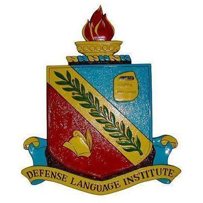 Defense Language Institute Crest Plaque
