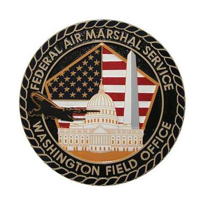 FAMS-WFO Federal Air Marshal Service Washington Field Office Plaque