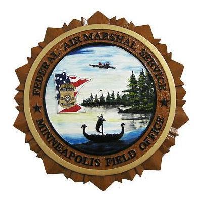 FAMS MFO Federal Air MArshal Service Minneapolis Field Office Plaque
