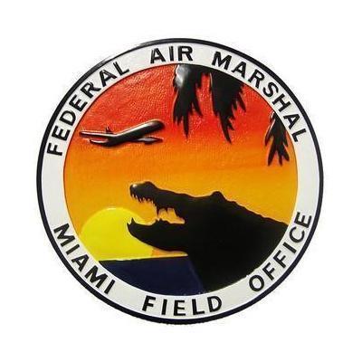 Federal Air Marshal Miami Field Office Seal Plaque