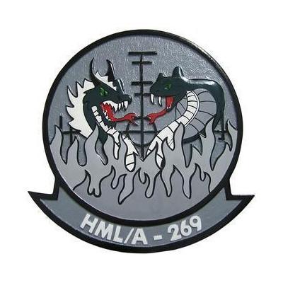 HMLA 269 Seal Plaque